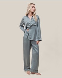 Papinelle - Audrey Washable Silk Full Length PJ