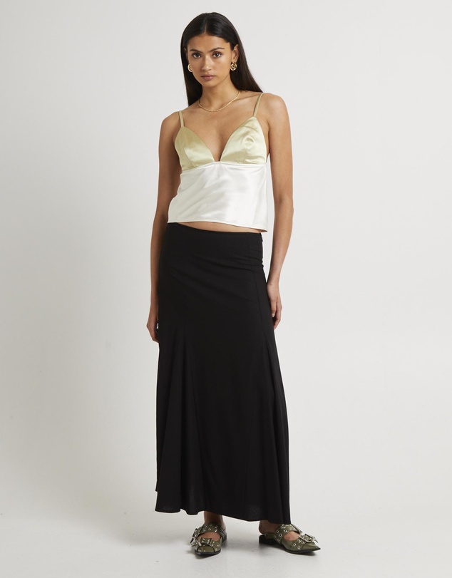 Alice In The Eve - Camille Contrast Slip Top