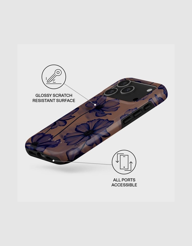 Burga - Burga iPhone 17 Pro Tough Magsafe Case Velvet Night