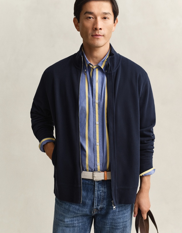 Gant - Light Sacker Rib Full Zip