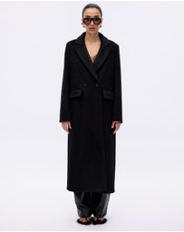 Minima Esenciales - Maren Brushed Wool Long Coat