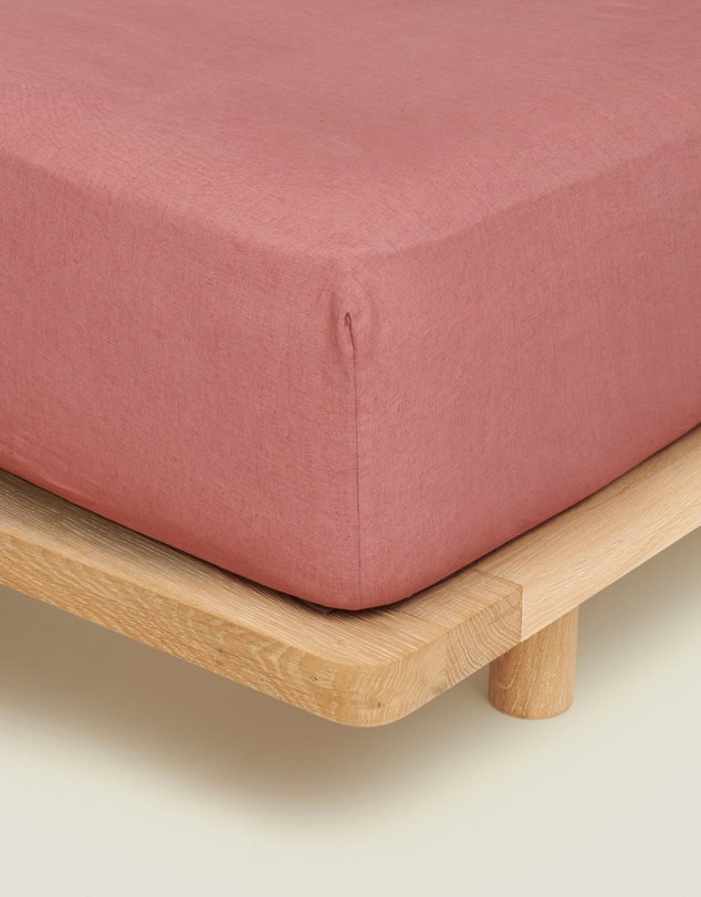 Carlotta + Gee - 100% Linen Fitted Sheet