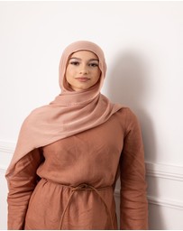 Mod Squad - Double Stitch Hijab- Petal