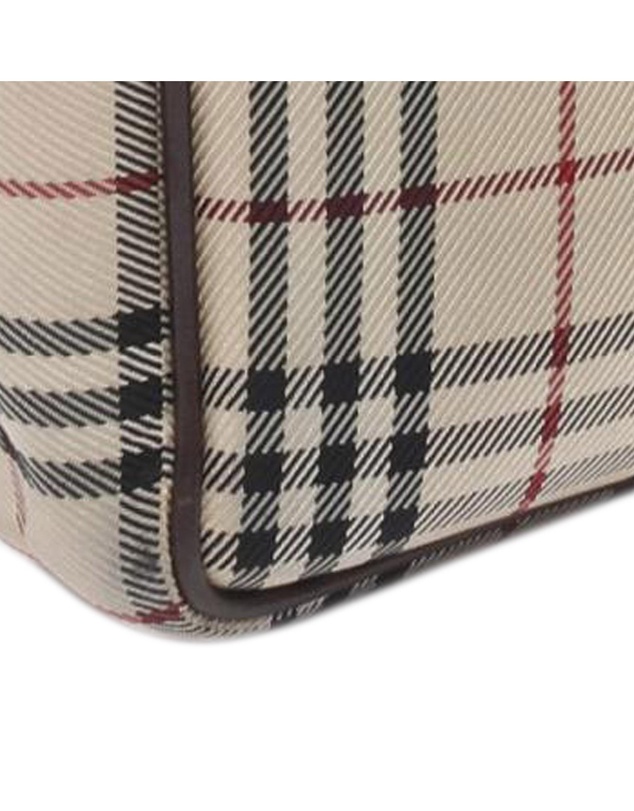 Pre-Loved by Azura Reborn - Pre-Loved Nova Check Coated Canvas Crossbody