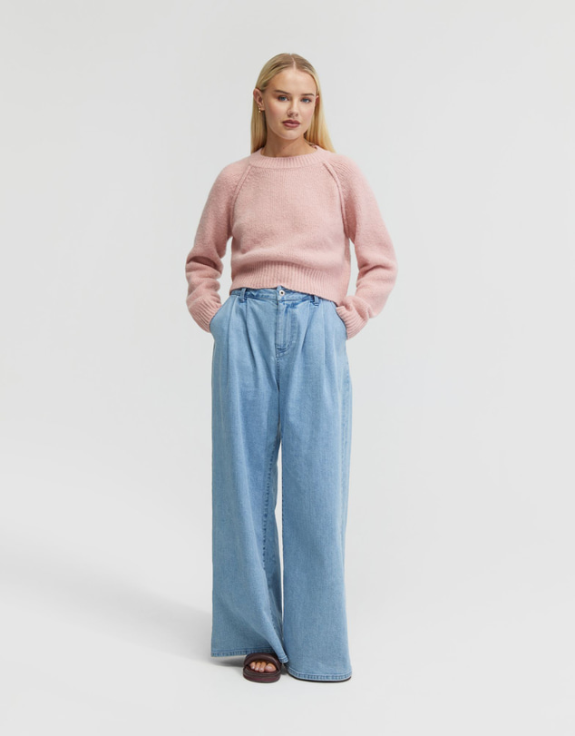 Oxford - Mei Alpaca Blend Soft Knit Top