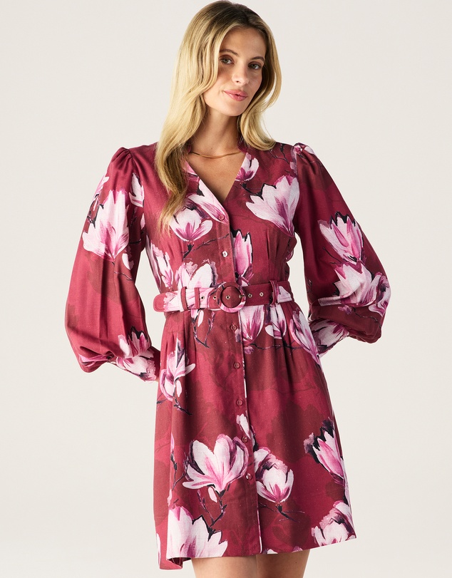 MOS The Label - Lilou Print Mini Dress