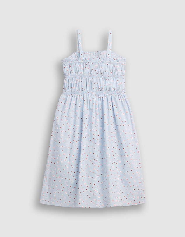 GAP - V-Woven Midi Dress - Teens