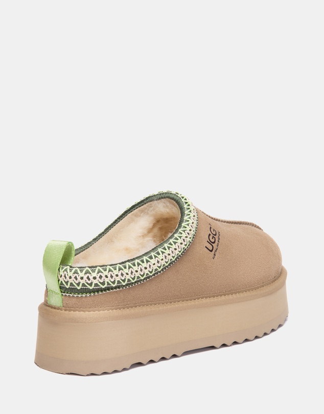 EVERAU - Australian Shepherd Ugg Tay Platform Cow Suede Upper House Shoes