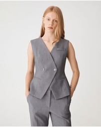 Forcast - Nikki Collarless Vest