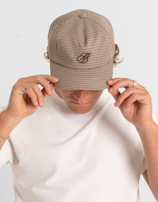 Active Basics - Layback Cap - Houndstoothe