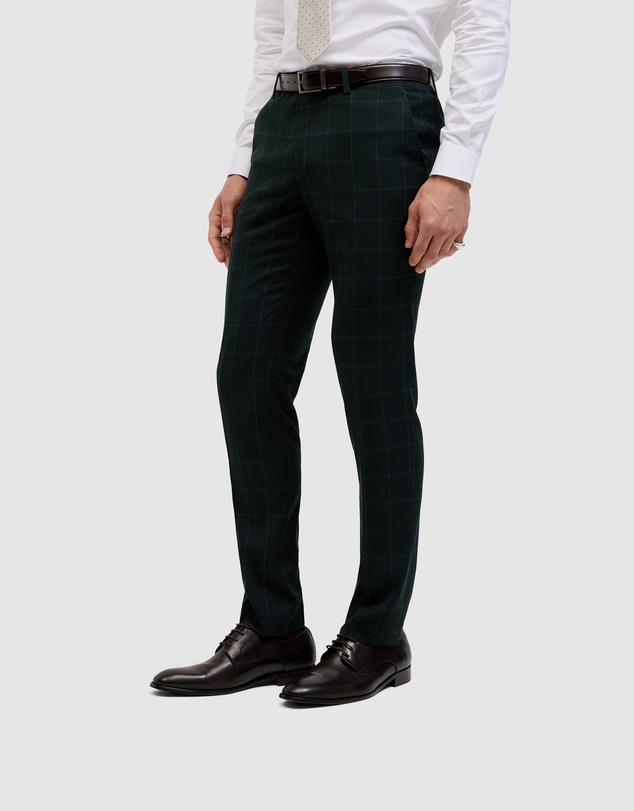 Politix - Baxter Windowpane Tailored Pant
