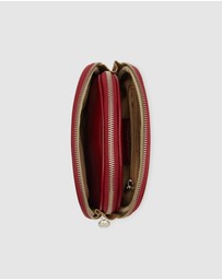 Republic of Florence - Duo Red Leather Pouch Set