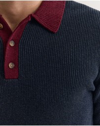Oxford - Sam Contrast Collar Knit