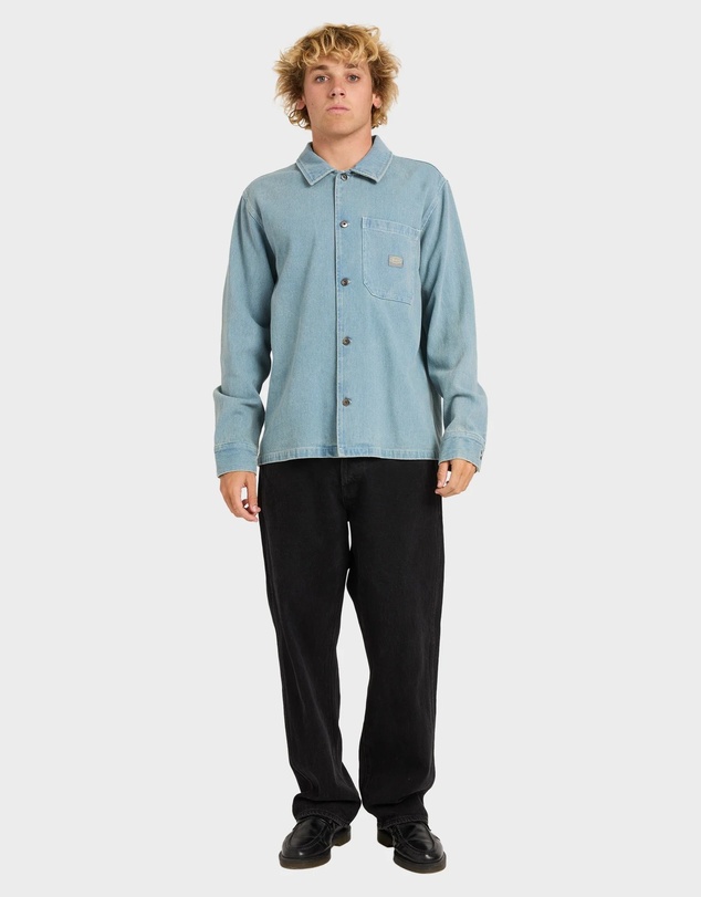 RVCA - Mens Seer Overshirt Long Sleeve Shirt