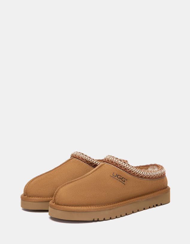 EVERAU - Australian Shepherd Ugg Tay Cow Suede Upper House Shoes