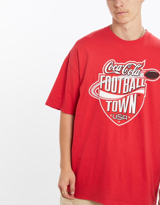 Vintage by The Real Deal - Pre Loved - Vintage 90s Coca Cola NFL Atlanta Falcons Tee