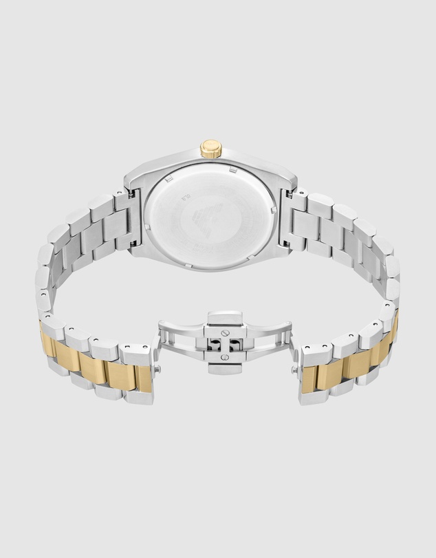 Emporio Armani - Two Tone Analogue Watch