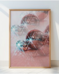 Olive et Oriel - Disco Mirage by Samantha Hearn Art Print