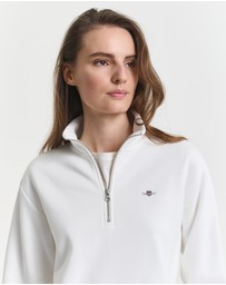 Gant - Shield Half Zip Sweatshirt