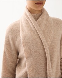 Minima Esenciales - Neva Alpaca Wool Blend Scarf Knit