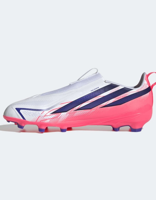 adidas Performance - F50 Hyperfast League Laceless Firm Ground Foot Football Ball Boots Kids