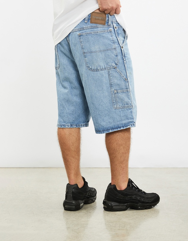 Vintage by The Real Deal - Pre Loved - Vintage Wrangler Denim Carpenter Shorts