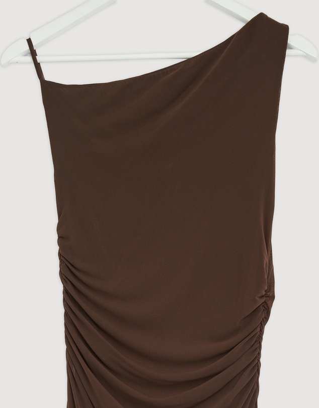 Revibe - Repaired SNDYS Pomona Mesh Maxi Dress - AU 10