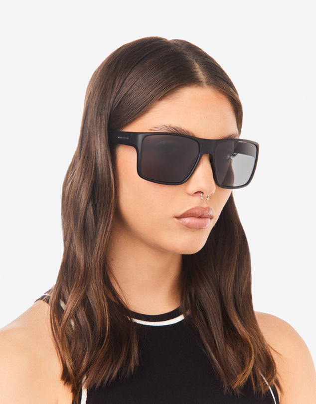 Hawkers Co - Edge XL Black Polarised Sunglasses - for Men and Women