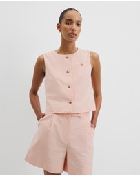 Country Road - Textured Vest Top