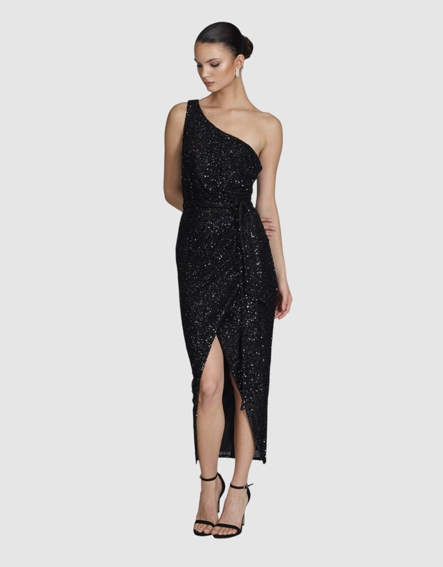 Romance by Honey and Beau - Gaia One Shoulder Dress
