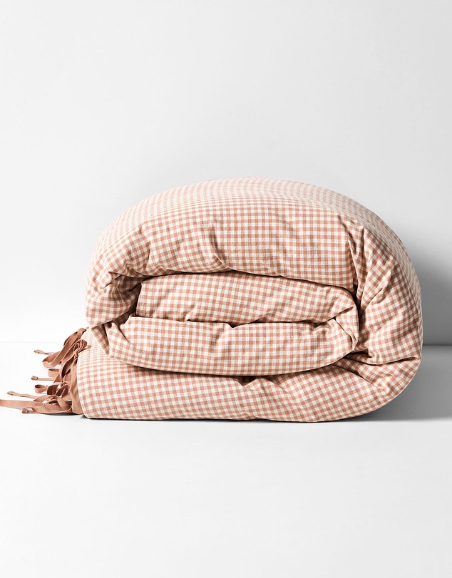 Aura Home - Mini Gingham Quilt Cover