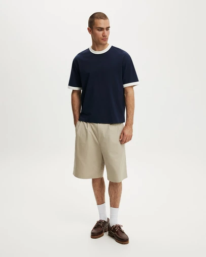 Cotton On - Super Baggy Pleated Short
