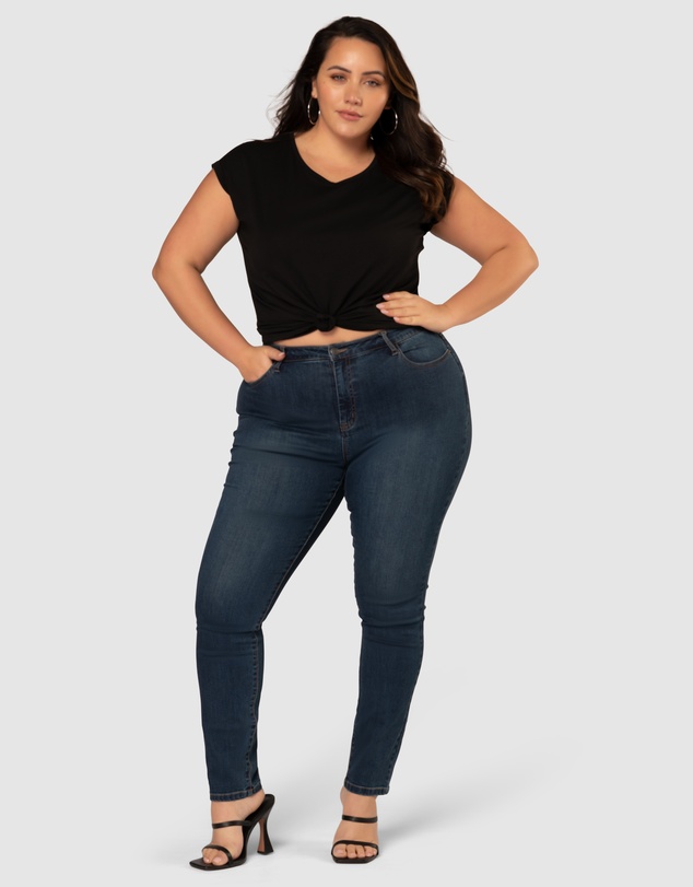 Indigo Tonic - Kylie Curve Skinny Jeans