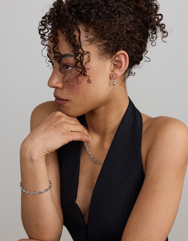 Michael Hill - Euroball Earrings in Sterling Silver