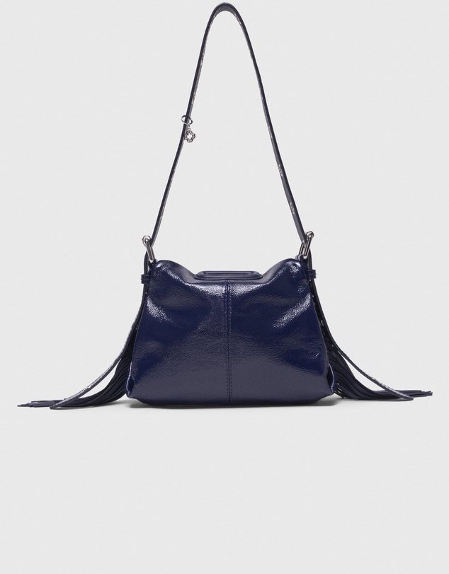 Maje - Miss M Mini Naplack Handbag