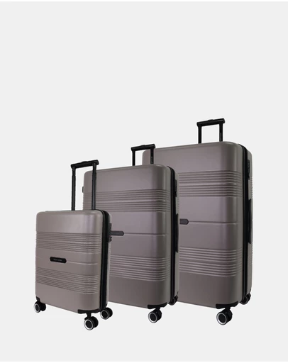 Pierre Cardin - Pierre Cardin 3-Piece Set Travel Hard Shell Suitcase