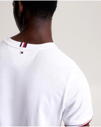 Tommy Hilfiger - Tommy Logo Tipped Tee