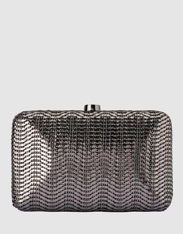 Olga Berg - Hannah Textured Clutch