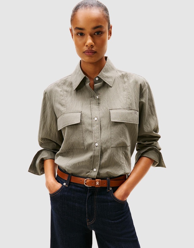 Tommy Hilfiger - Fluid Utility Long Sleeve Shirt