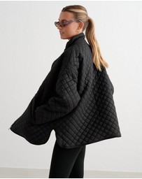 Aim'n - Oversized Quilted Jacket