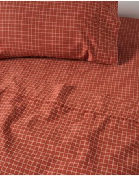 Linen House - Volley Check Sheet Set