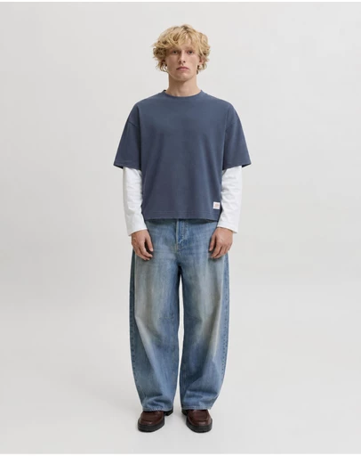 Jack & Jones - Jcoecho Double Layered Crew Neck Sweat