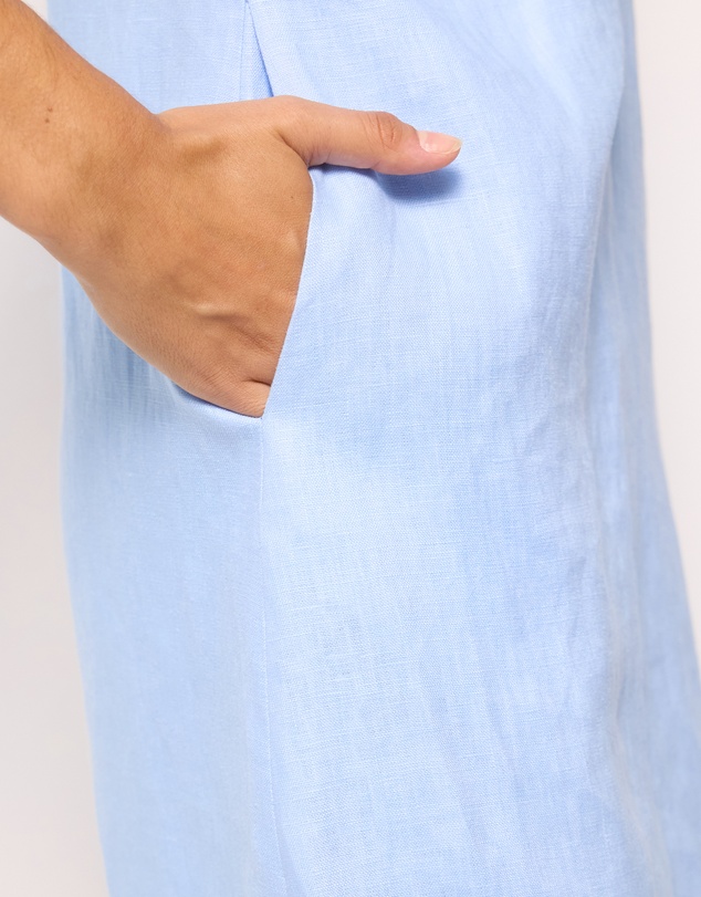AERE - Lysandra Linen Mini Dress