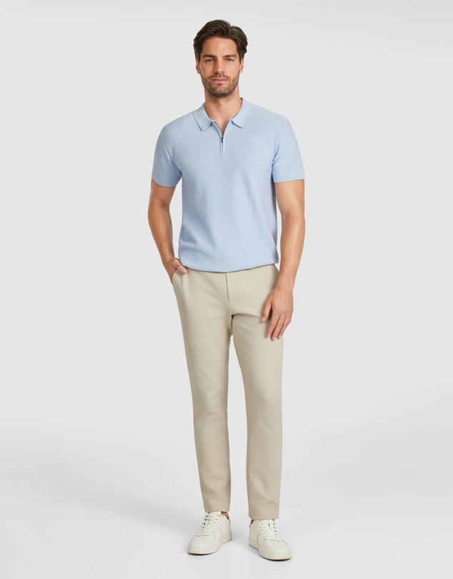Tarocash - Omal Zip Knit Polo