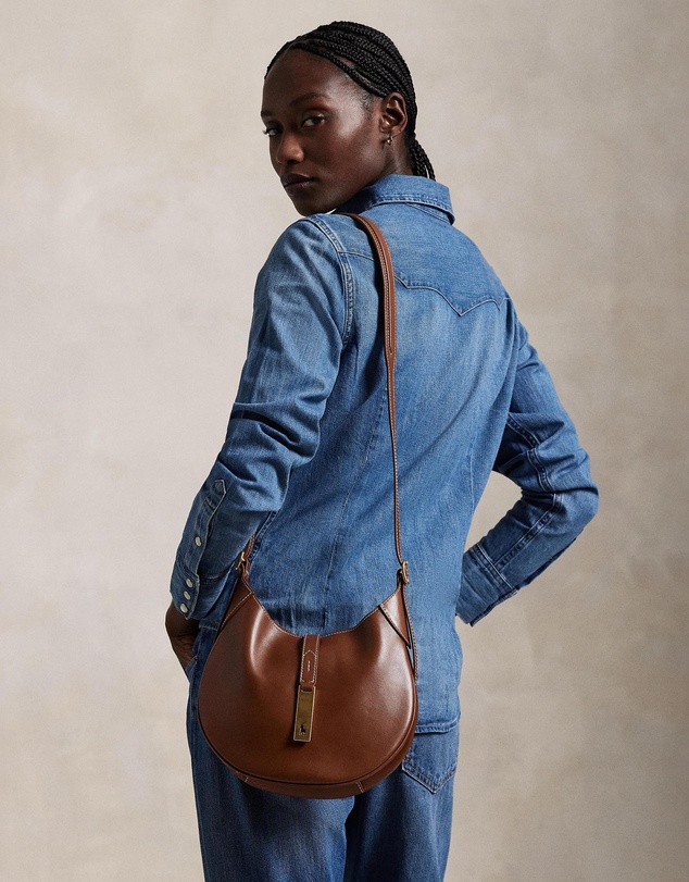 Polo Ralph Lauren - Polo ID Leather Small Shoulder Bag