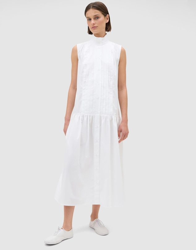 Oroton - Pleated Drop Waist Dress