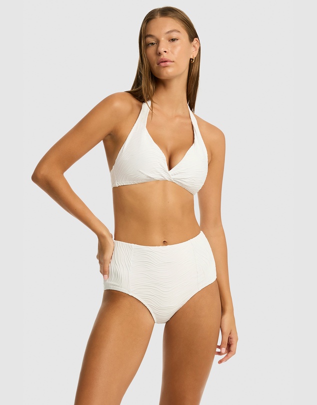 Sea Level Australia - De Soleil Twist Front Multifit Halter Bra