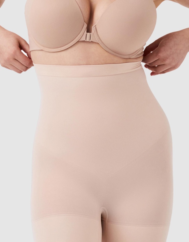 Spanx - SPANXsculpt Seamless Power High-Waisted Mid-Thigh Short