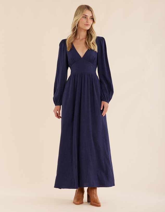 Amelius - Chelsea V Neck Maxi Dress