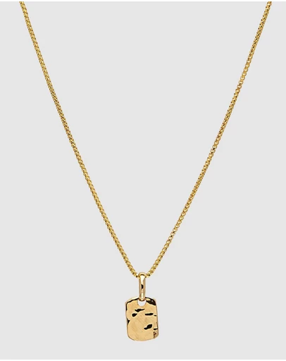 Najo - Tigger Yellow Gold Necklace